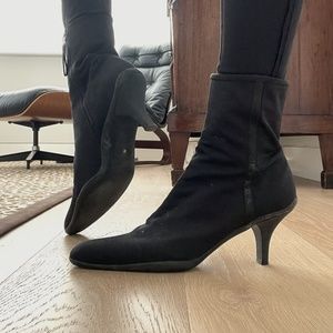 Vintage Prada Booties with Small Heel